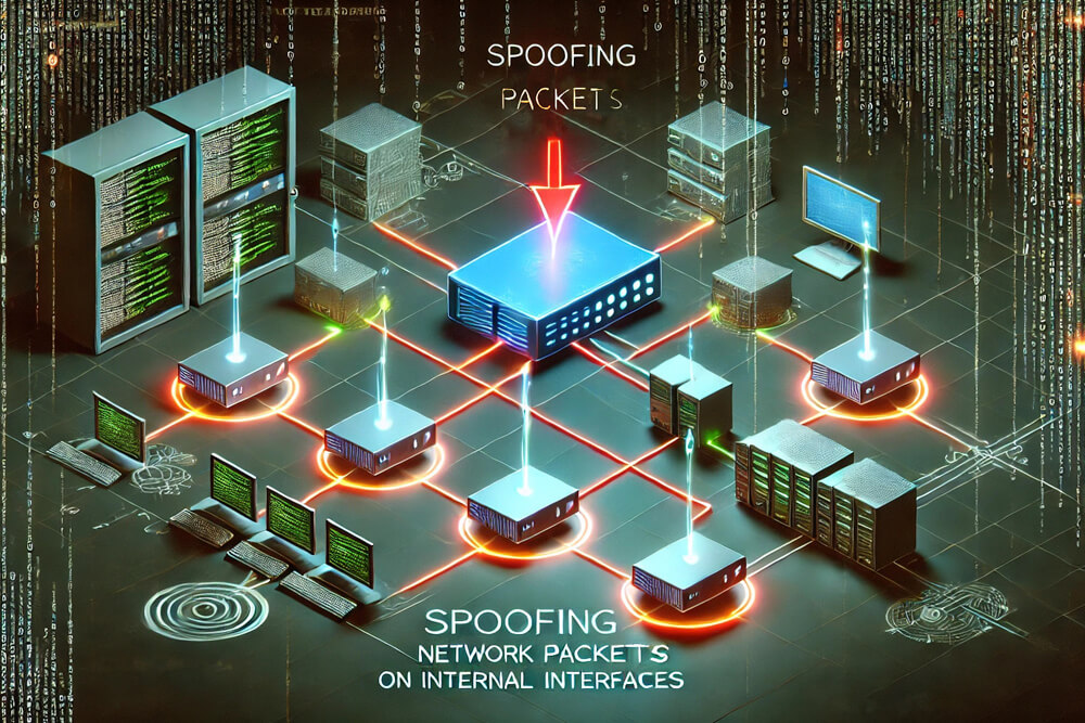 Spoofing Internal Packets for Multihomed Linux Devices